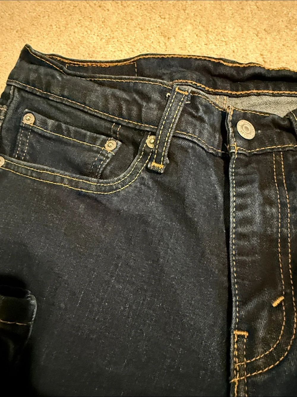 Levi's 511 Slim Fit Men's Deep Indigo Jeans